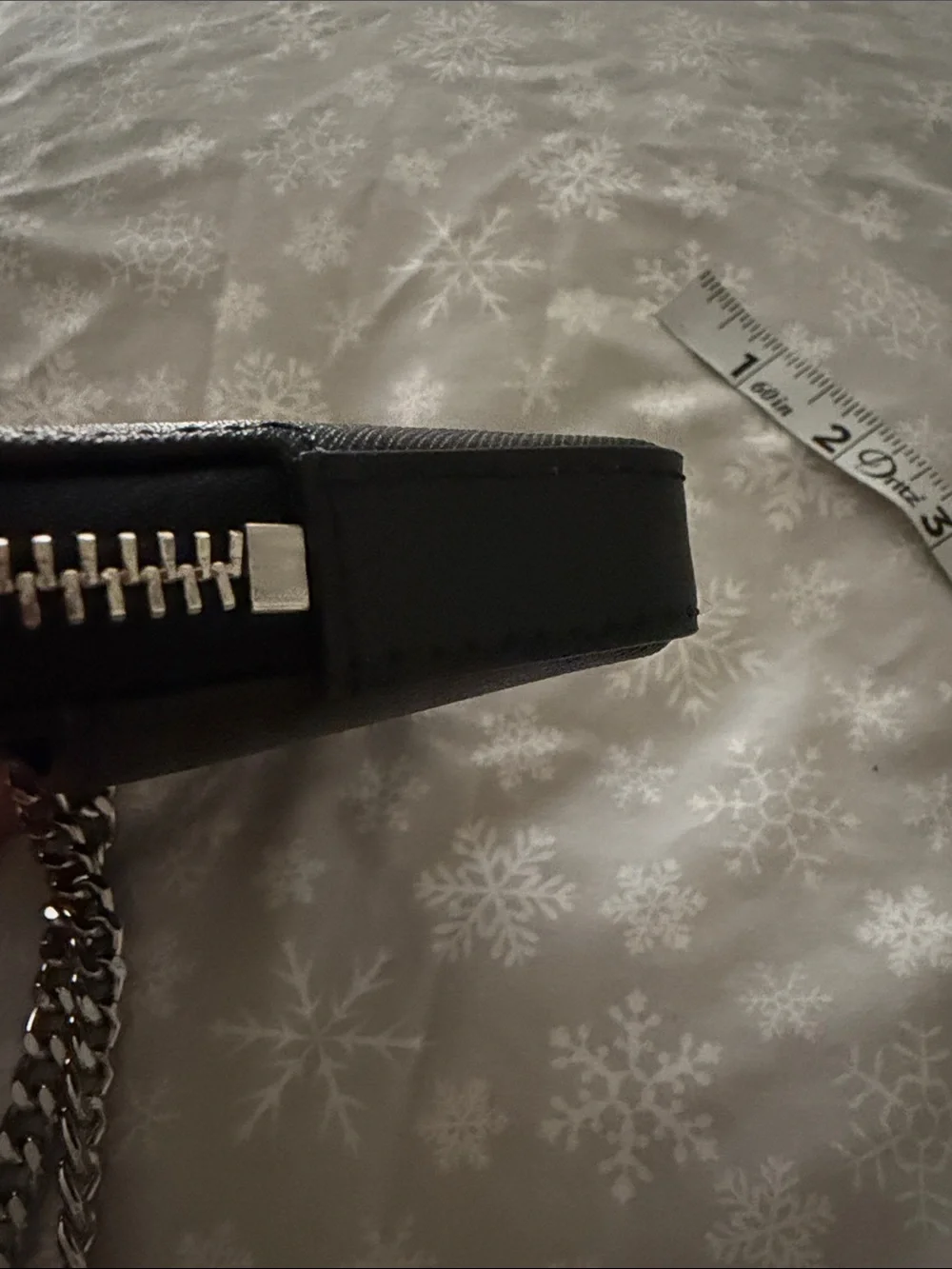 Michael Kors Black Chain Wristlet Clutch